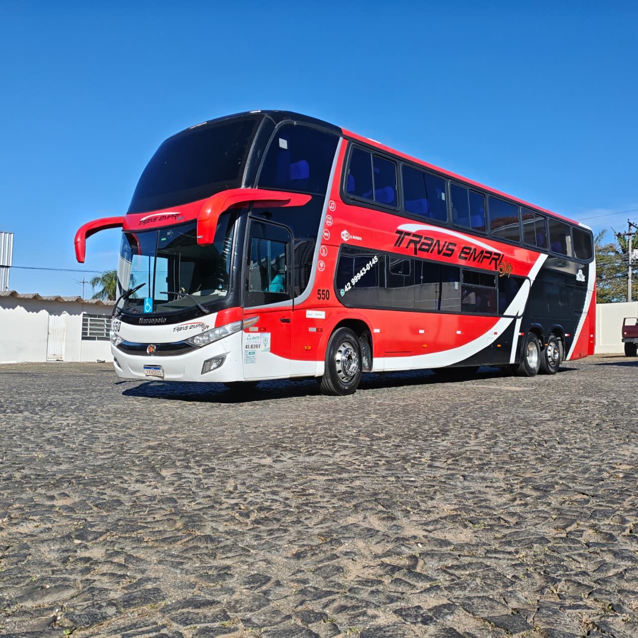 Ônibus 550 TRANS EMPRI Vip em viagem